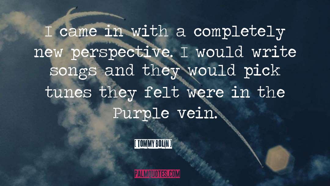 Purple Pill quotes by Tommy Bolin