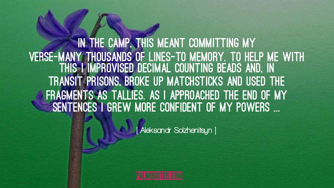 Purple Prose quotes by Aleksandr Solzhenitsyn