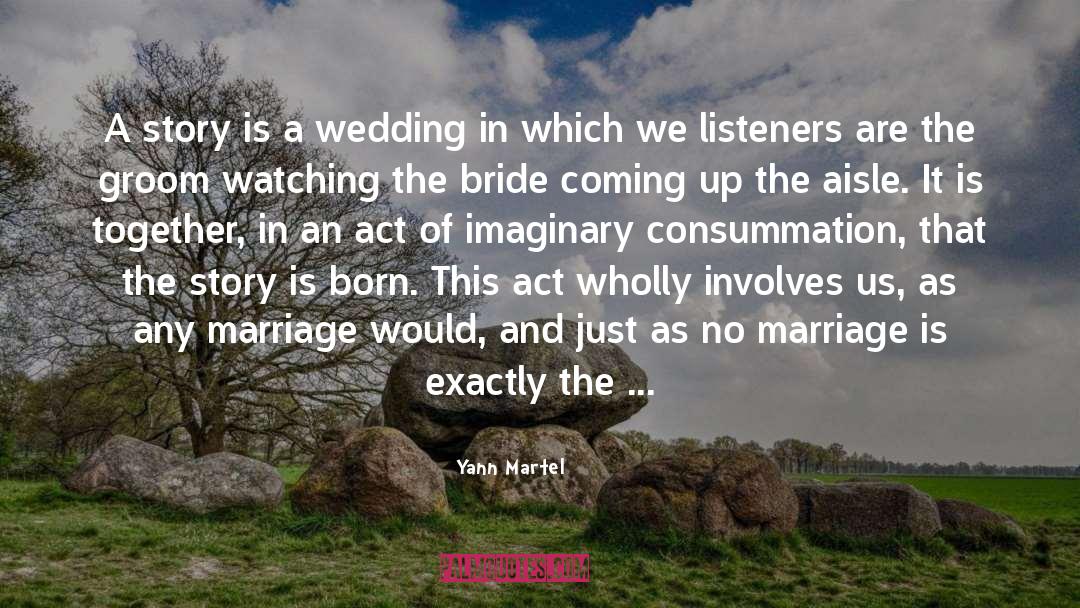Purple Wedding quotes by Yann Martel