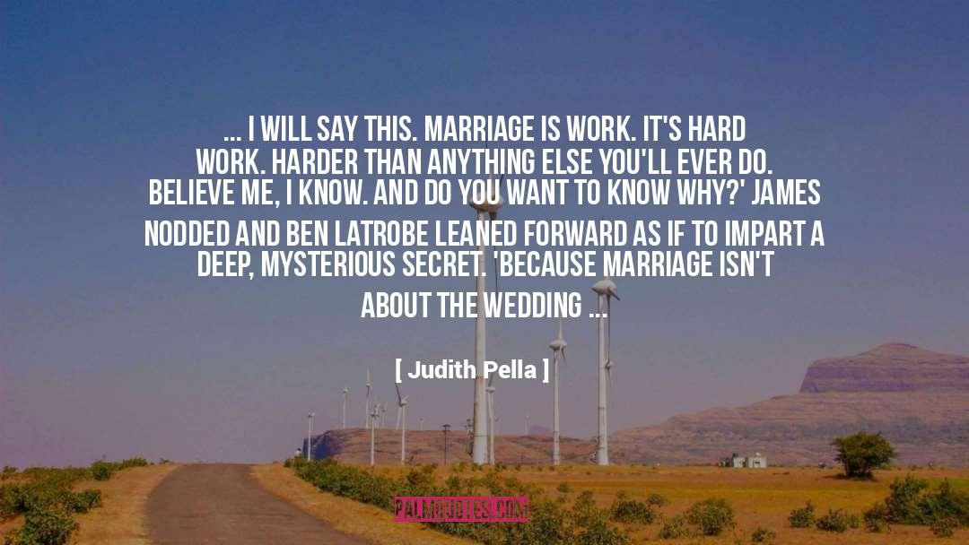 Purple Wedding quotes by Judith Pella