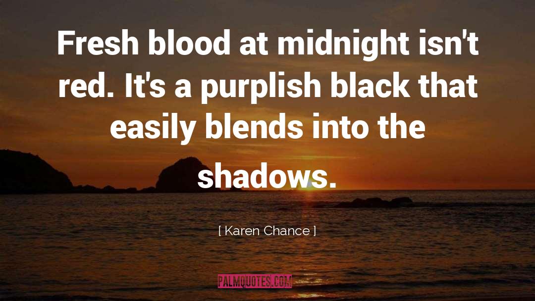 Purplish quotes by Karen Chance