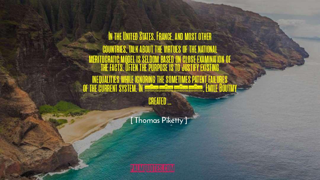 Purpose Calling quotes by Thomas Piketty