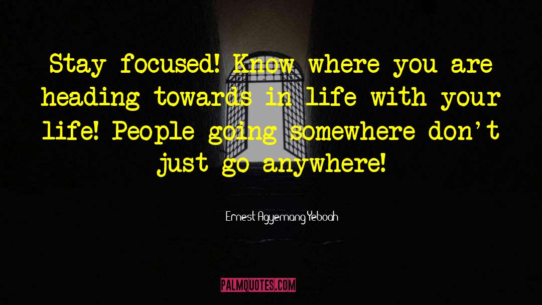 Purpose Driven Life quotes by Ernest Agyemang Yeboah