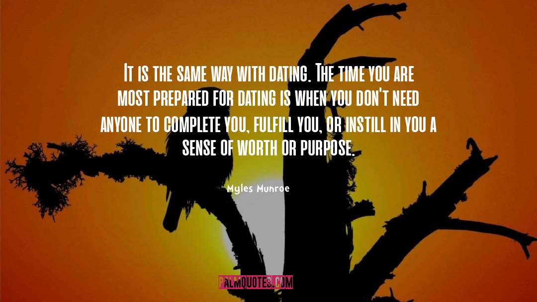 Purpose Goals quotes by Myles Munroe
