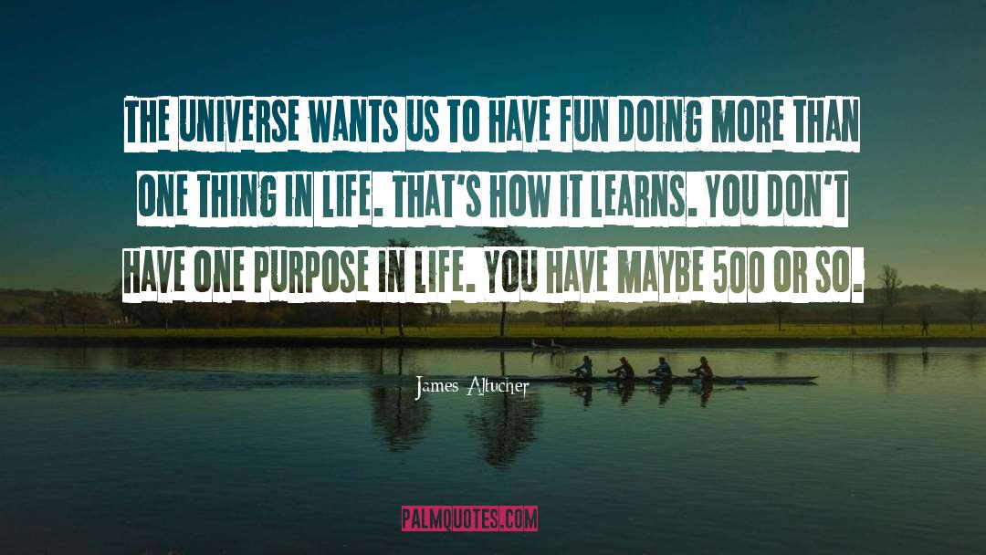 Purpose In Life quotes by James Altucher