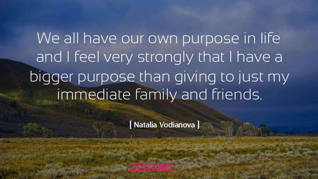 Purpose In Life quotes by Natalia Vodianova
