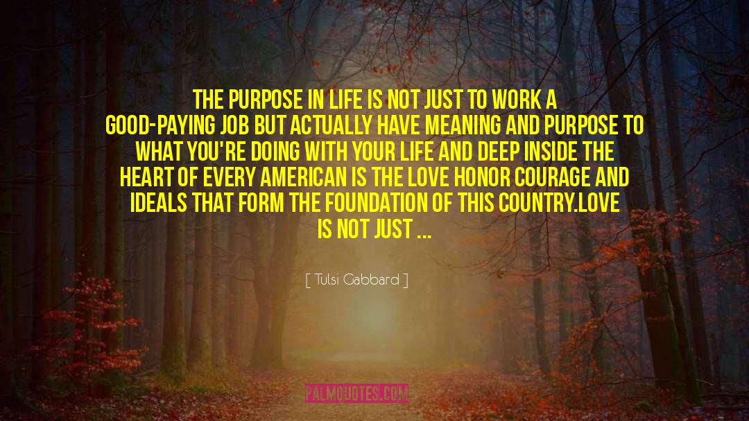 Purpose In Life quotes by Tulsi Gabbard