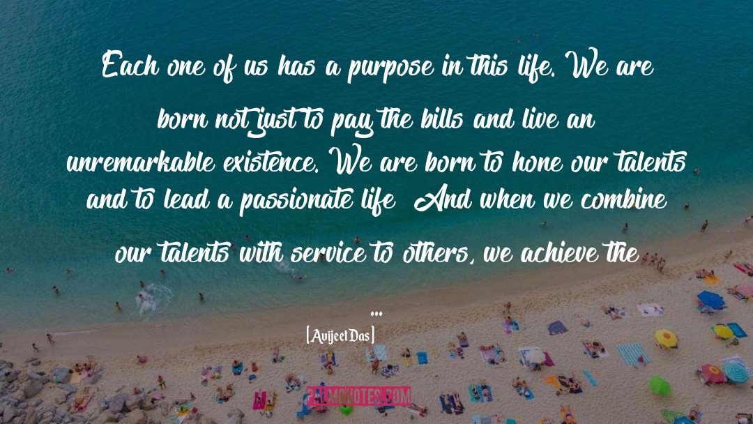 Purpose In Life quotes by Avijeet Das