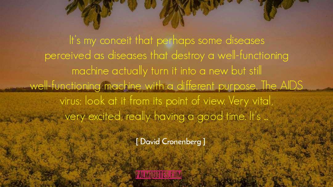 Purpose Of Art quotes by David Cronenberg