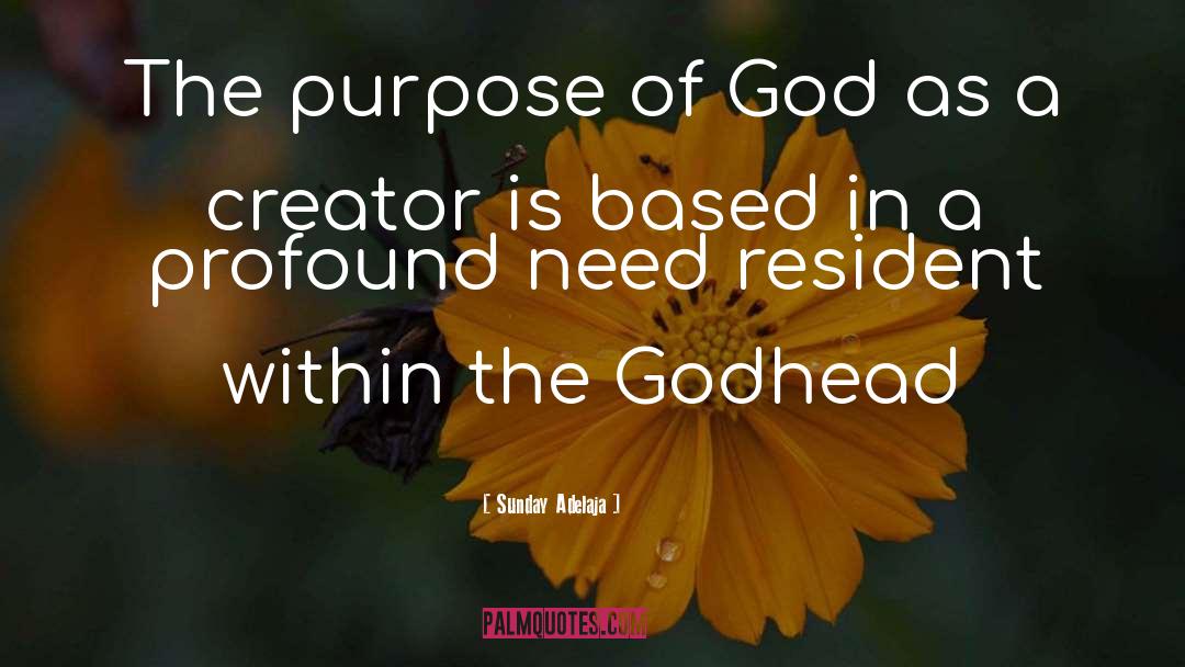 Purpose Of God quotes by Sunday Adelaja