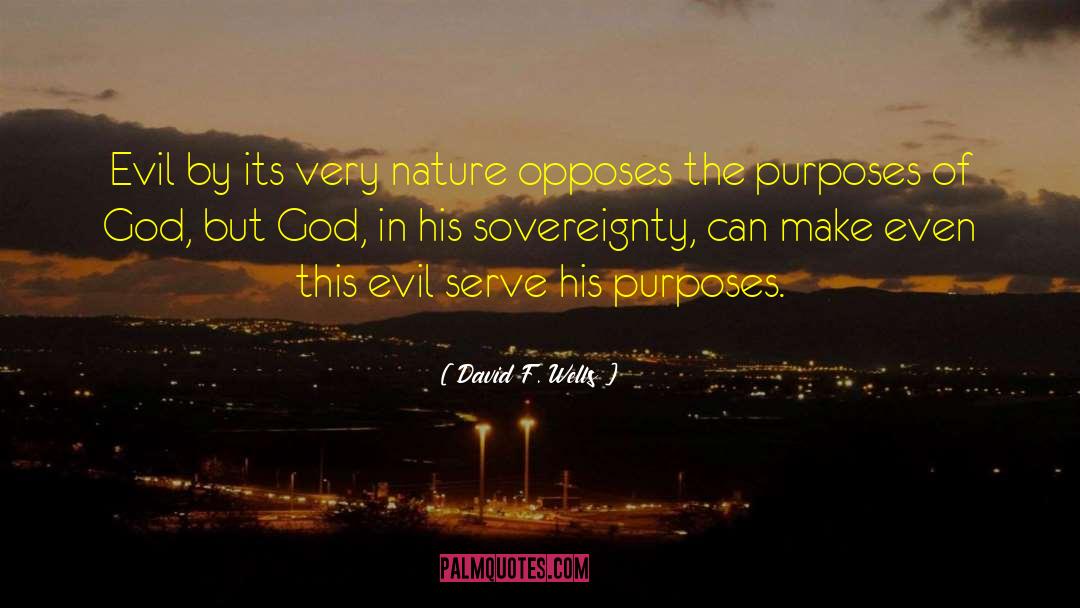 Purpose Of God quotes by David F. Wells