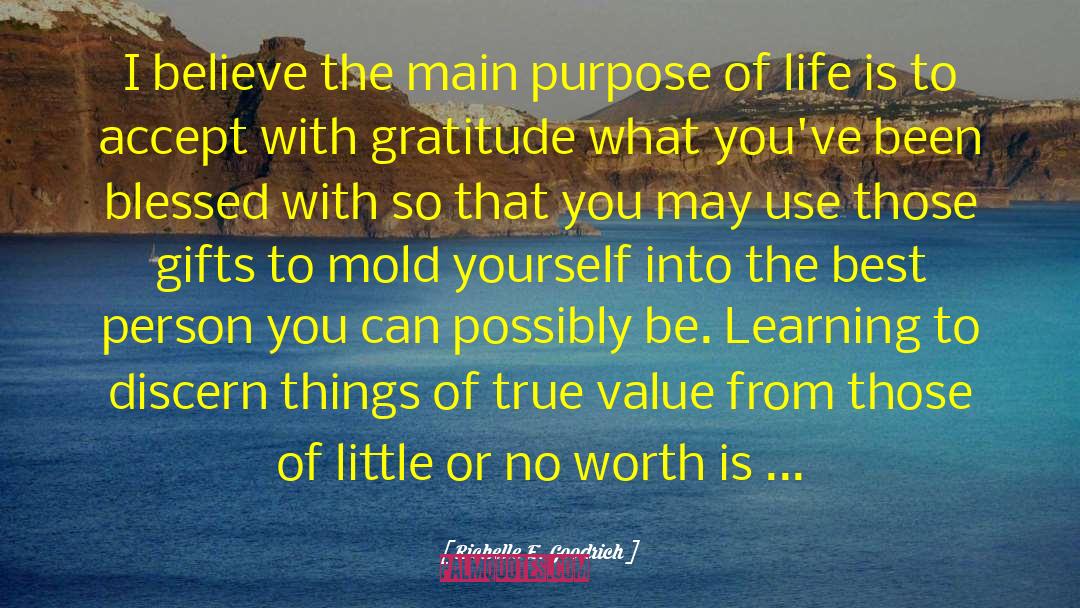 Purpose Of Life quotes by Richelle E. Goodrich