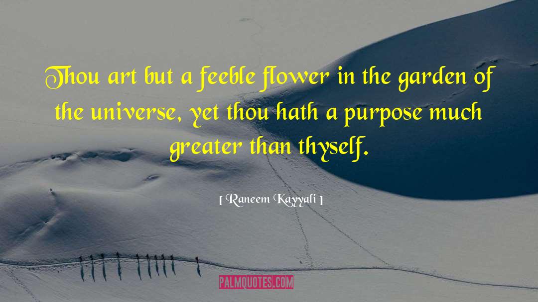 Purpose Of Science quotes by Raneem Kayyali