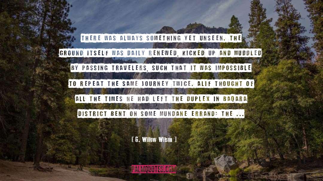Purposeful Journey quotes by G. Willow Wilson
