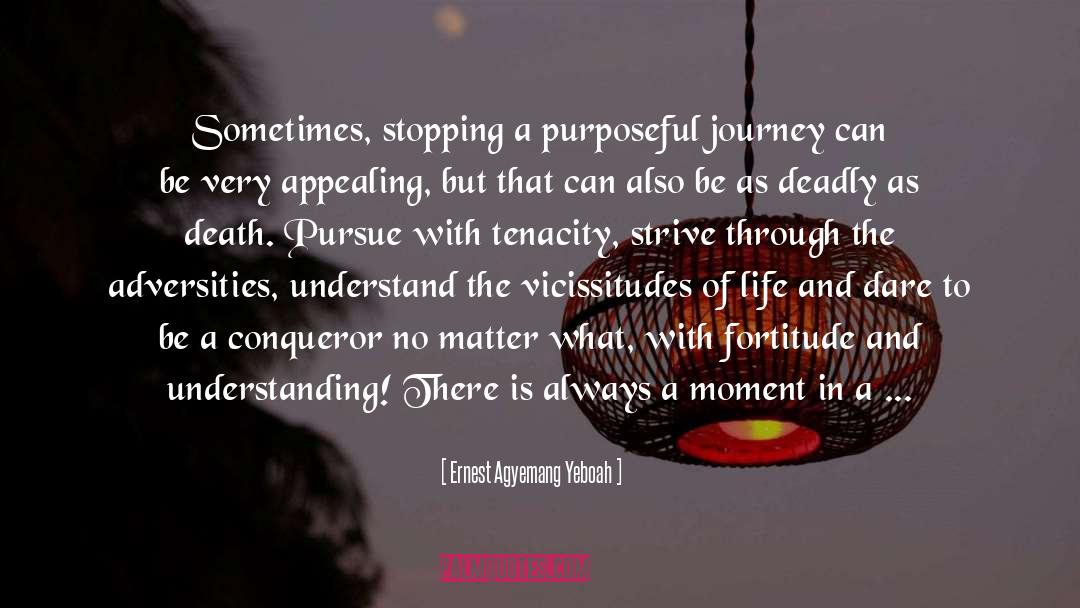 Purposeful Journey quotes by Ernest Agyemang Yeboah