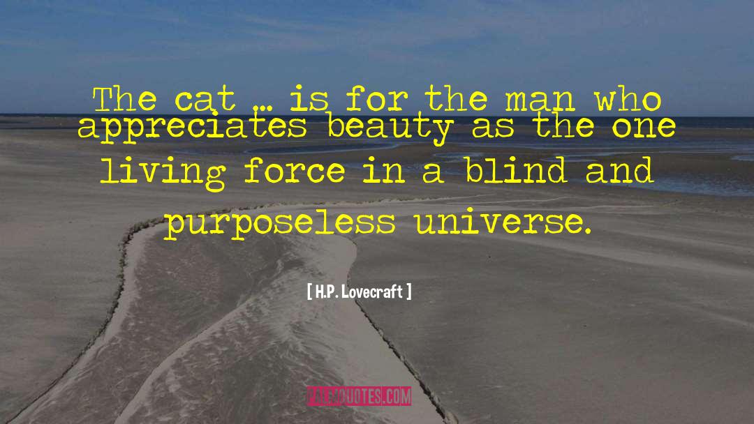 Purposeless quotes by H.P. Lovecraft