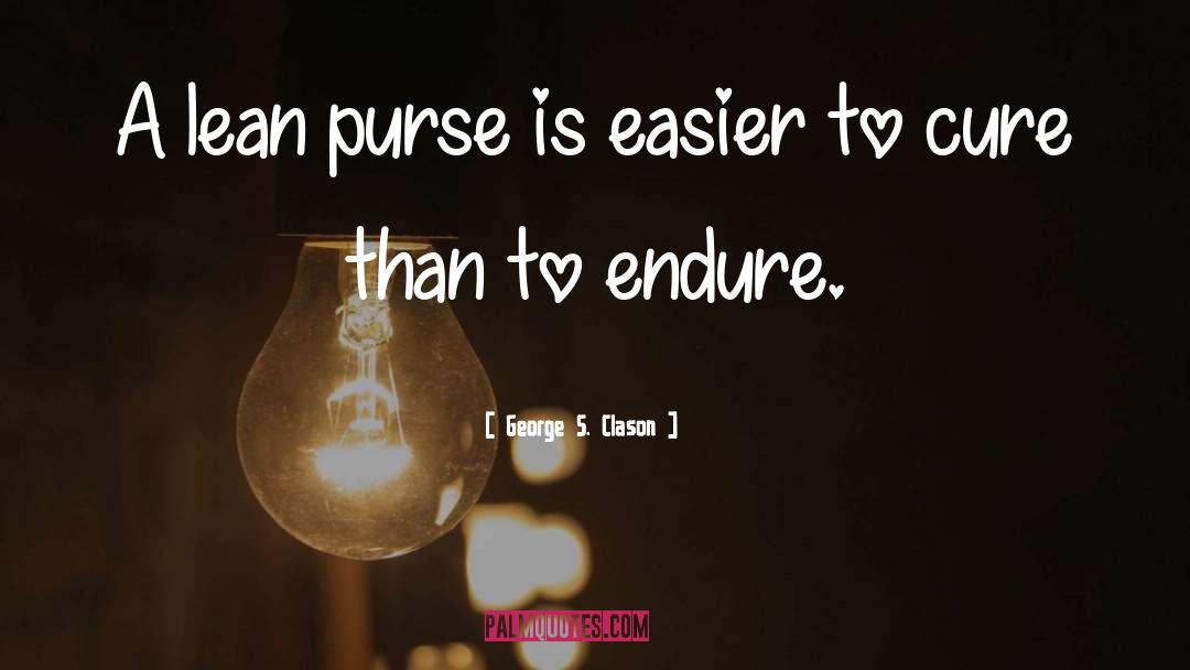 Purses quotes by George S. Clason