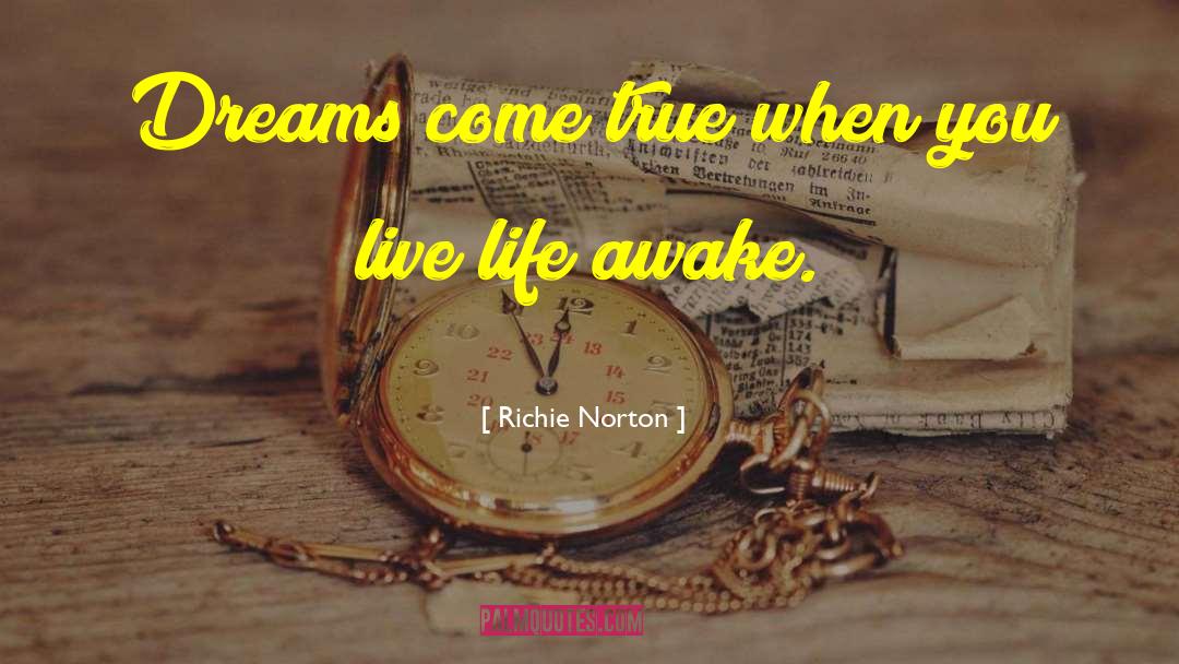 Pursue Dreams quotes by Richie Norton