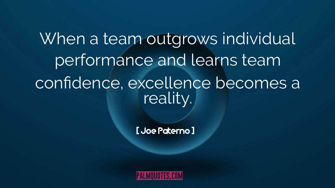 Pursue Excellence quotes by Joe Paterno