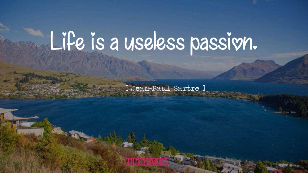Pursue Passion quotes by Jean-Paul Sartre