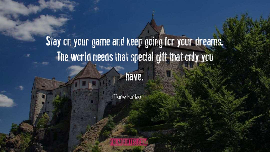 Pursue Your Dreams quotes by Marie Forleo