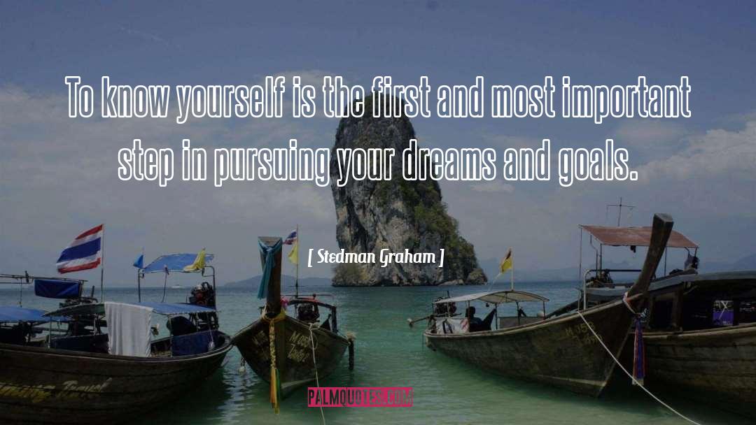 Pursue Your Dreams quotes by Stedman Graham