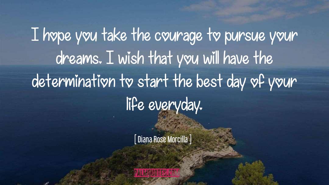 Pursue Your Dreams quotes by Diana Rose Morcilla