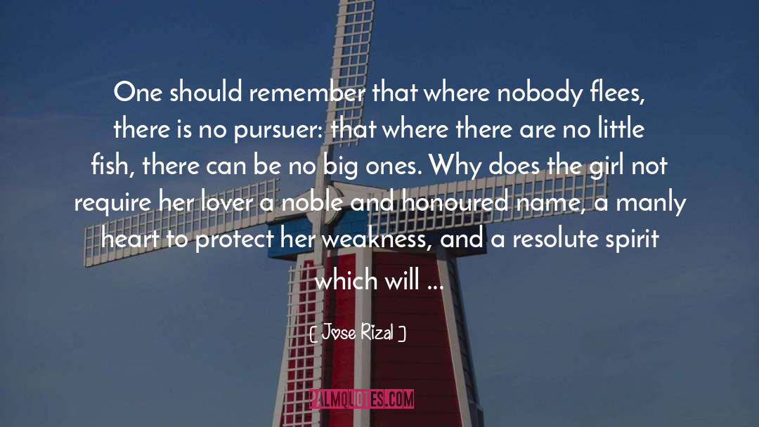Pursuer quotes by Jose Rizal