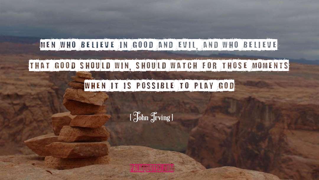 Pursuing God quotes by John Irving