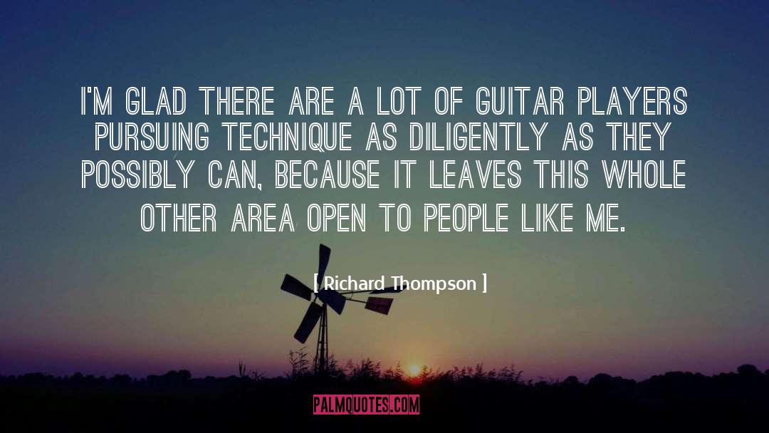 Pursuing quotes by Richard Thompson