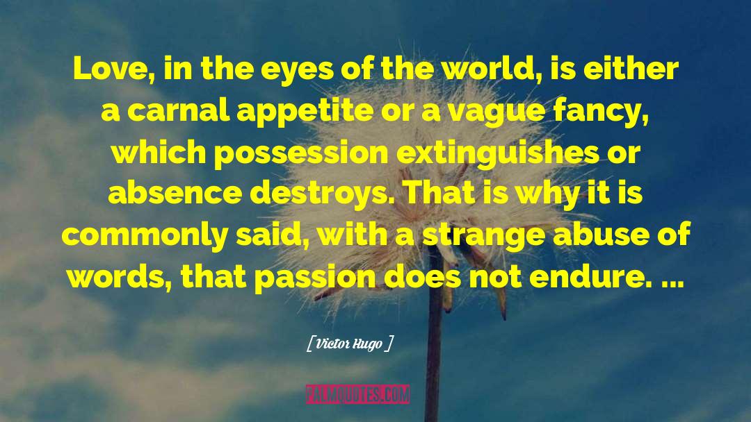 Pursuit Of Passion quotes by Victor Hugo