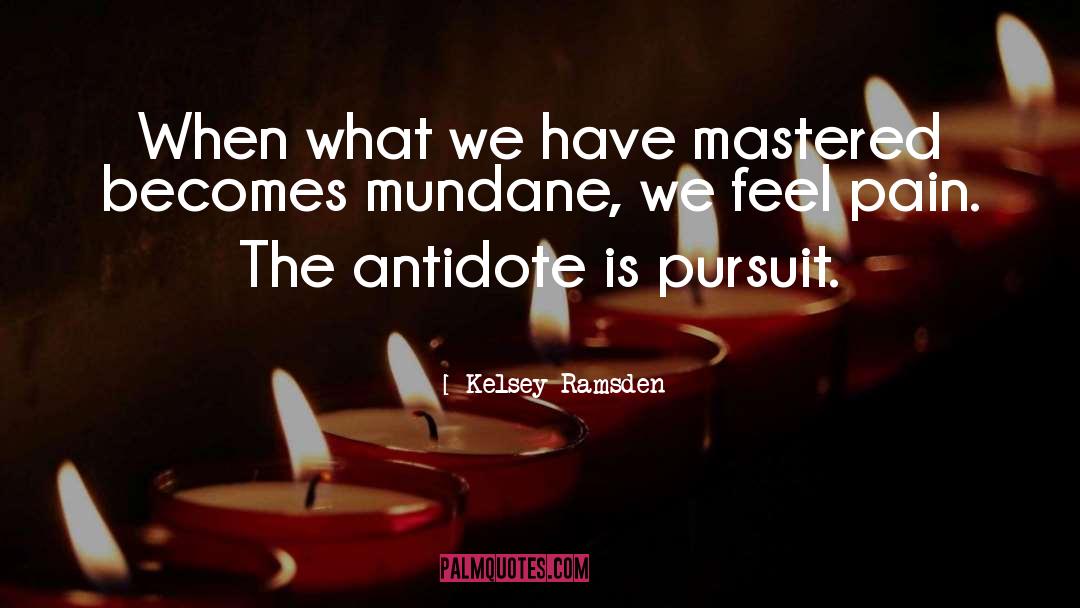 Pursuit Of Passion quotes by Kelsey Ramsden
