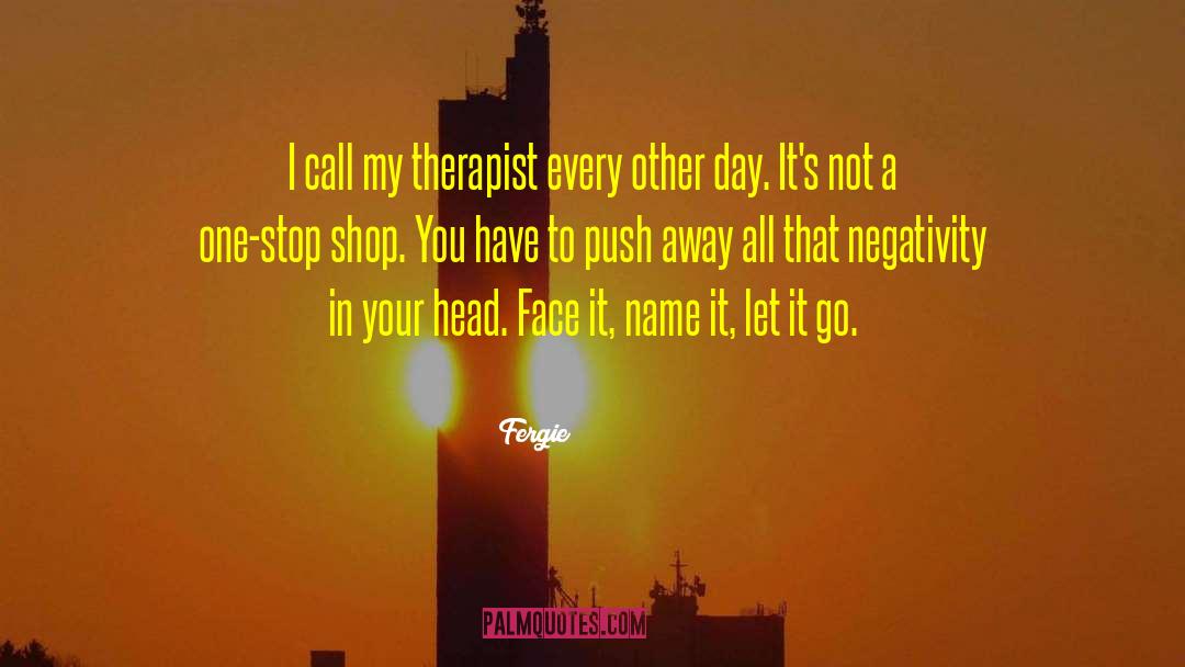 Push Away quotes by Fergie