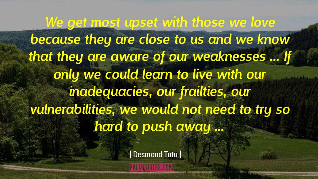 Push Away quotes by Desmond Tutu