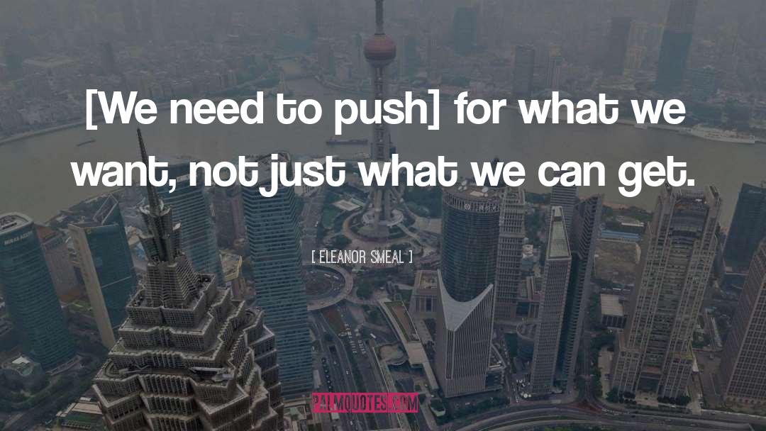 Push quotes by Eleanor Smeal