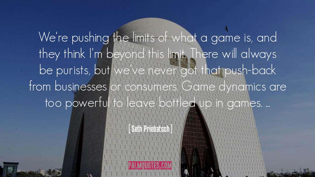 Pushing The Limits quotes by Seth Priebatsch