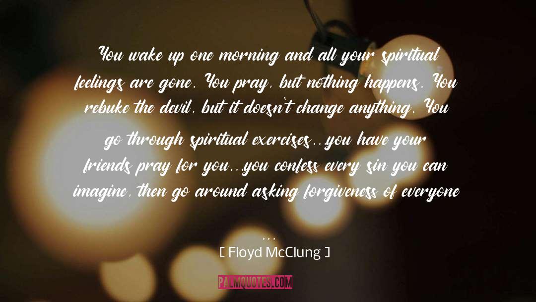 Pushing Through Depression quotes by Floyd McClung