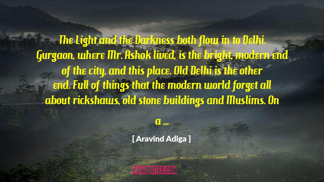 Pushing Through quotes by Aravind Adiga