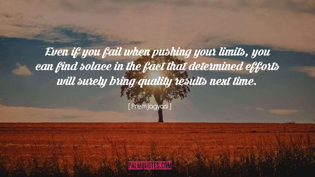 Pushing Your Limits quotes by Prem Jagyasi