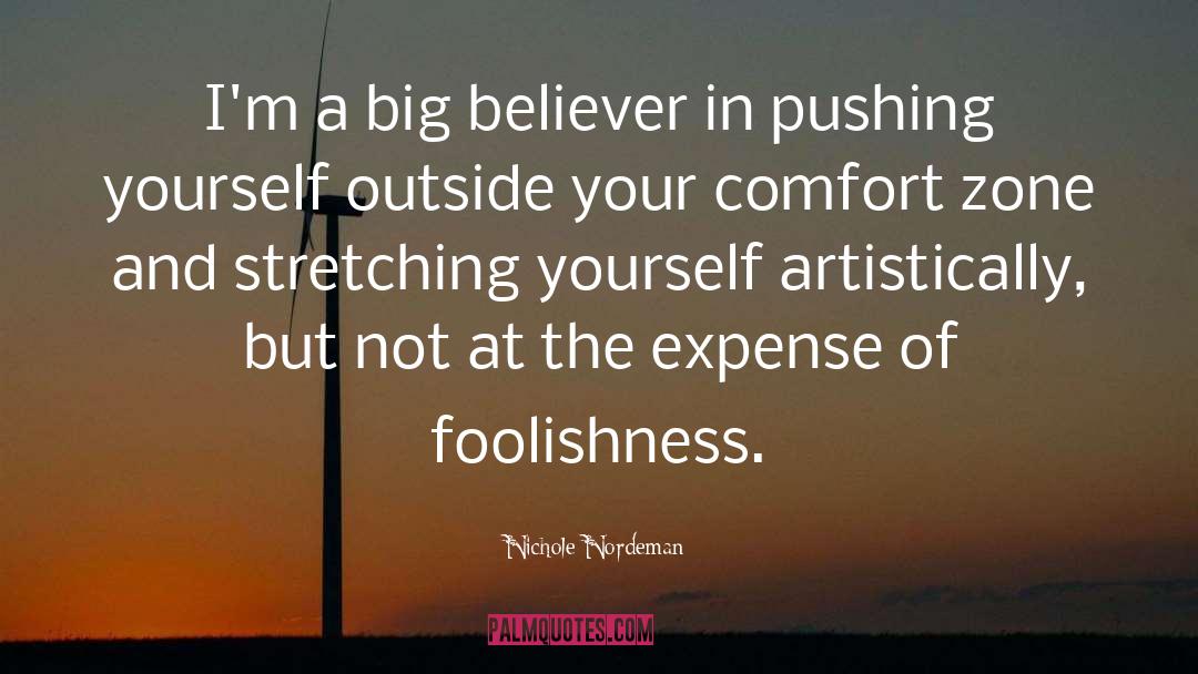 Pushing Yourself quotes by Nichole Nordeman