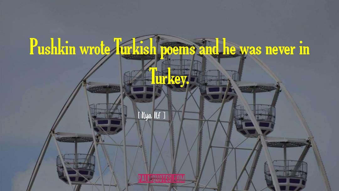 Pushkin quotes by Ilya Ilf