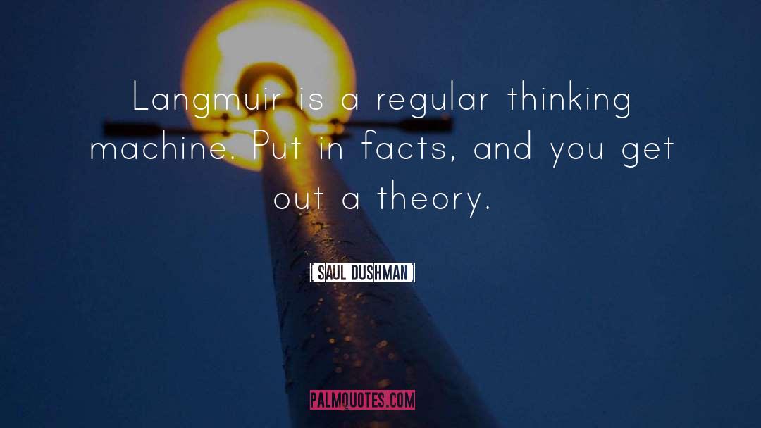 Put In quotes by Saul Dushman