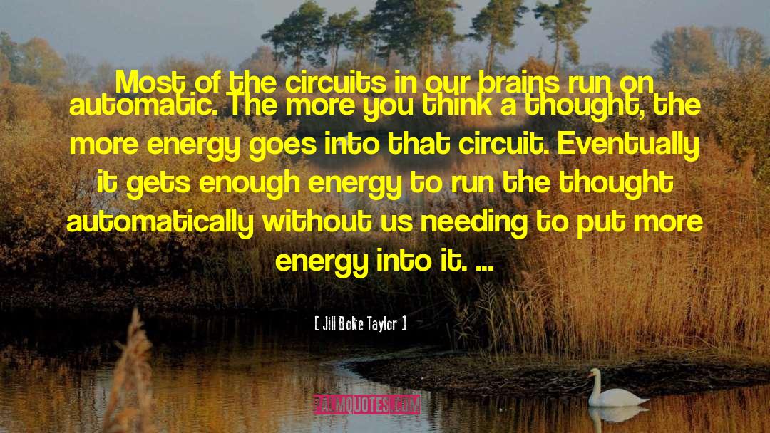 Put More Energy quotes by Jill Bolte Taylor