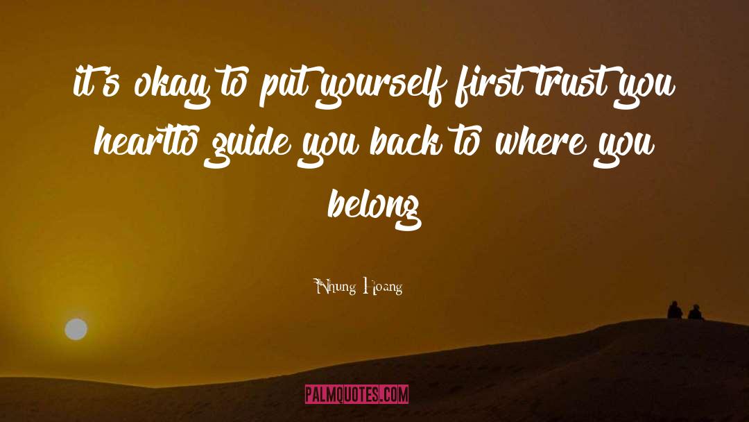 Put Yourself First quotes by Nhung Hoang