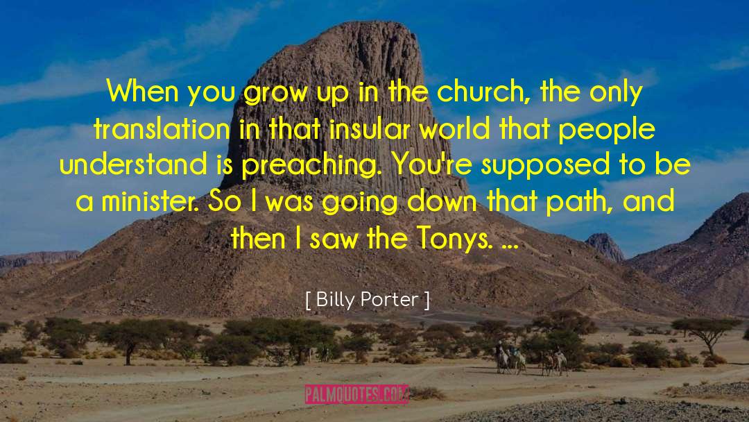 Putting People Down quotes by Billy Porter