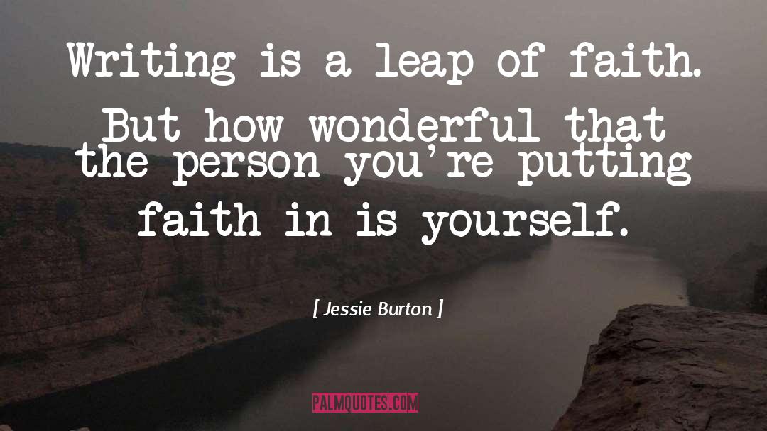 Putting Yourself First quotes by Jessie Burton