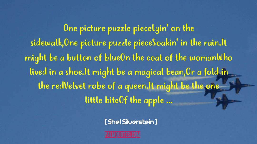 Puzzle Piece quotes by Shel Silverstein