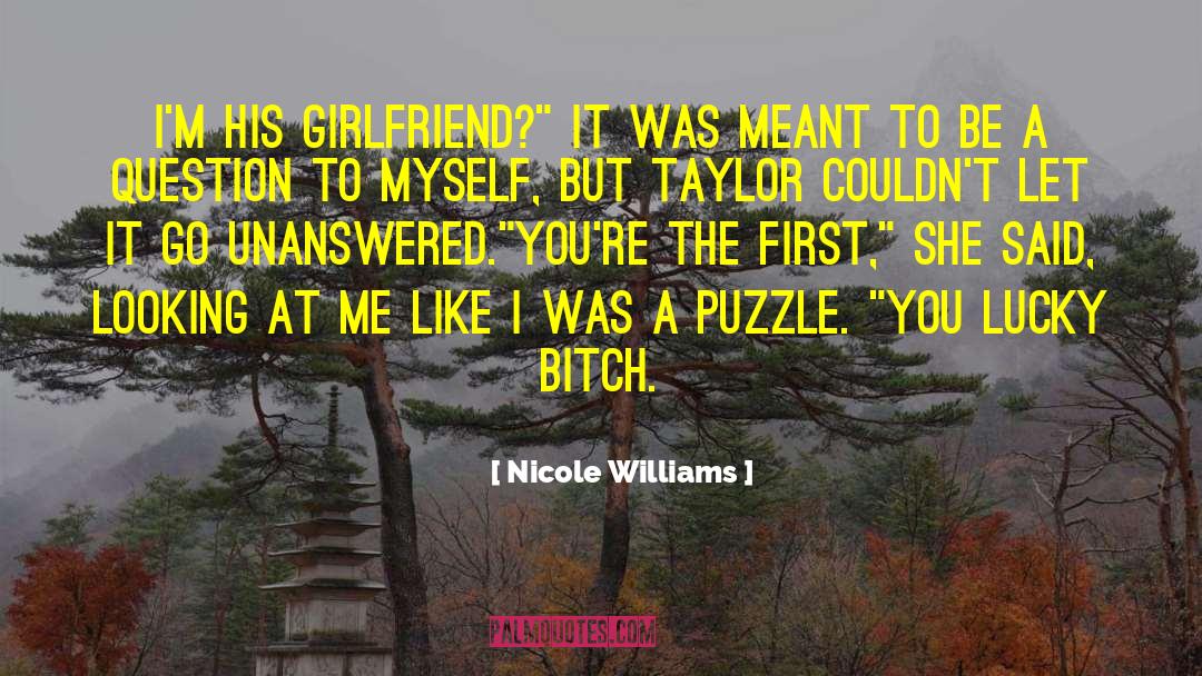 Puzzle quotes by Nicole Williams