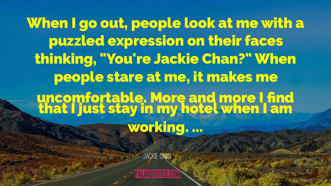 Puzzled quotes by Jackie Chan