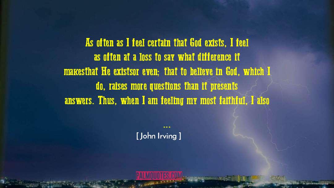 Puzzles And Answers quotes by John Irving